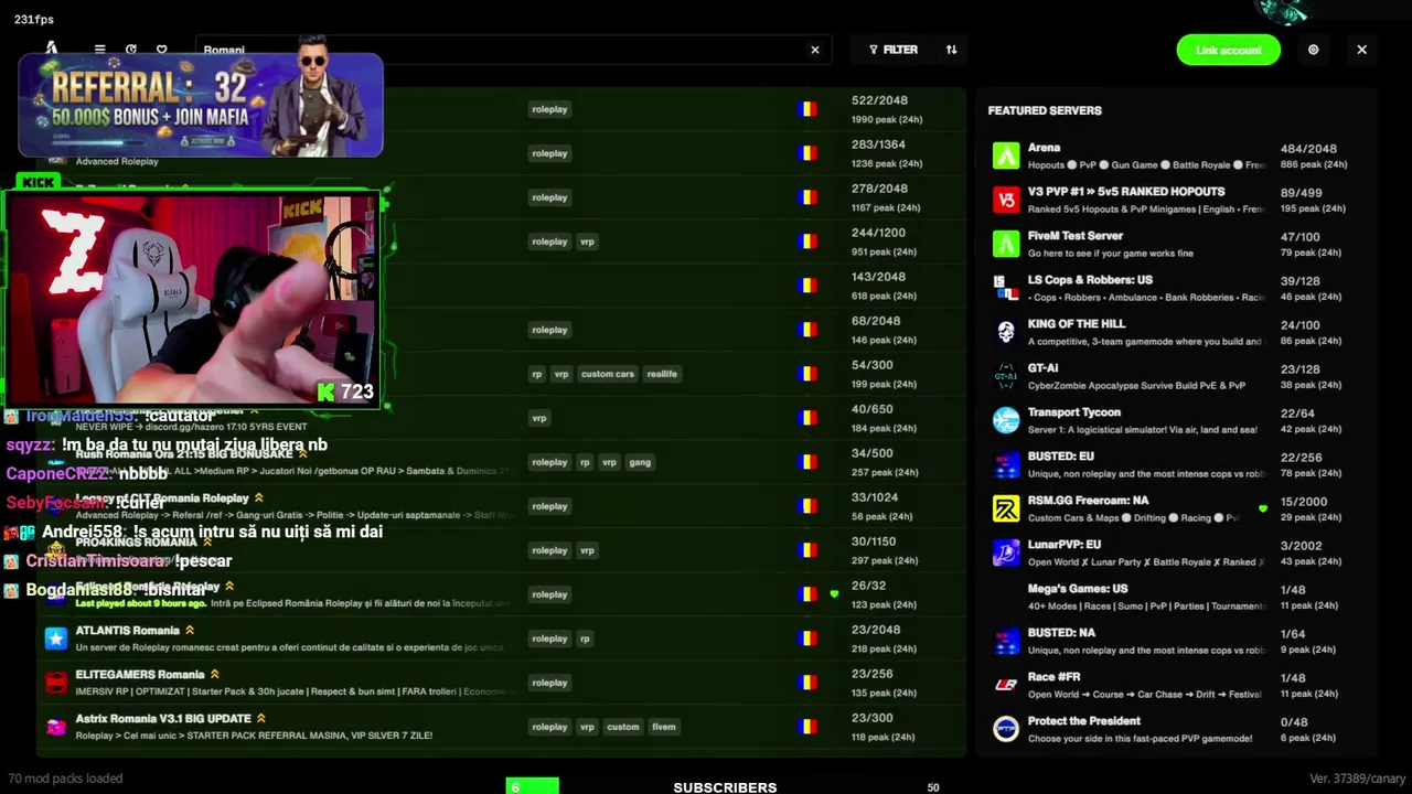 UzzyZVR live stream