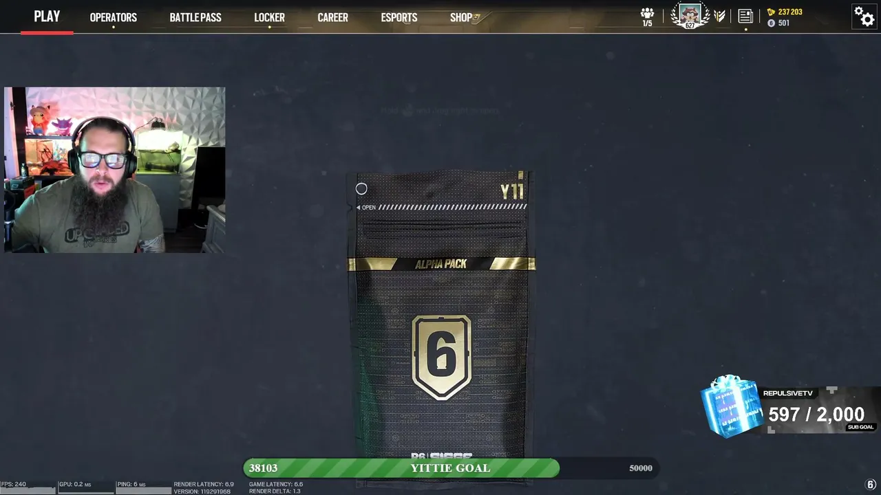 Repulsive live stream