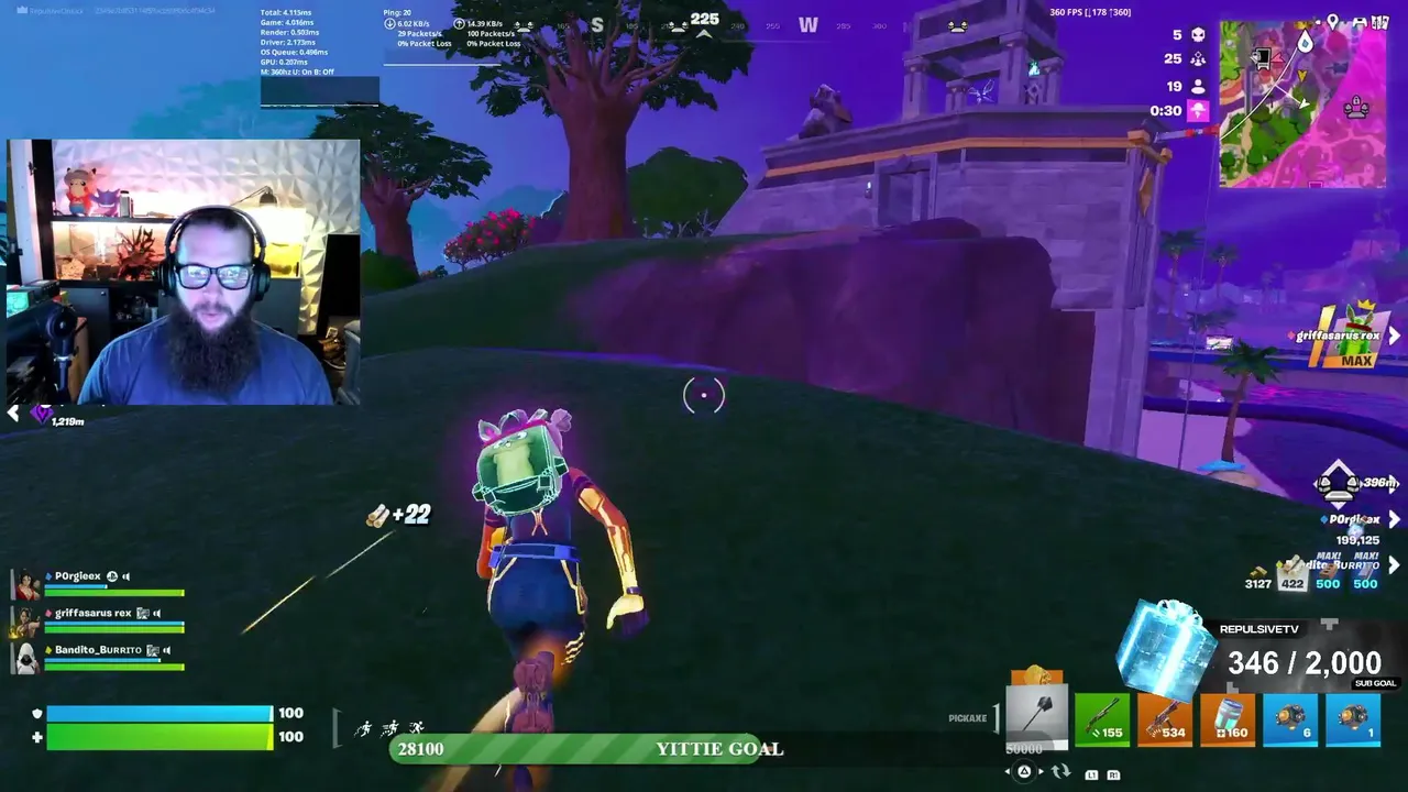 Repulsive live stream