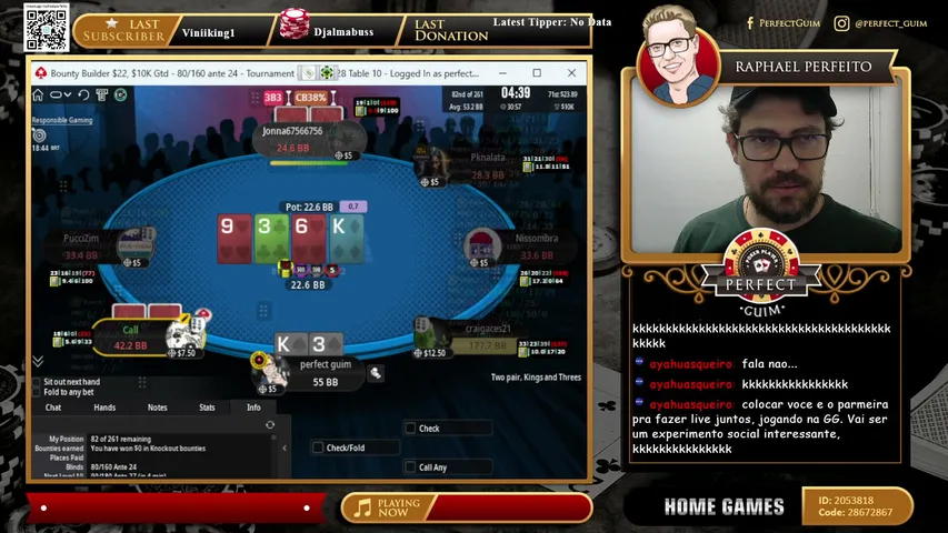 Estreia na Kick, venha aprender Poker. Varias Retinhas boraaaaa /DIA 2 WINTER SERIES 100