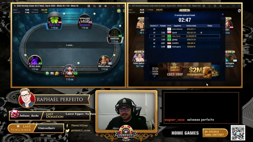 Mae_Dinah playing Poker - Live Casino Stream