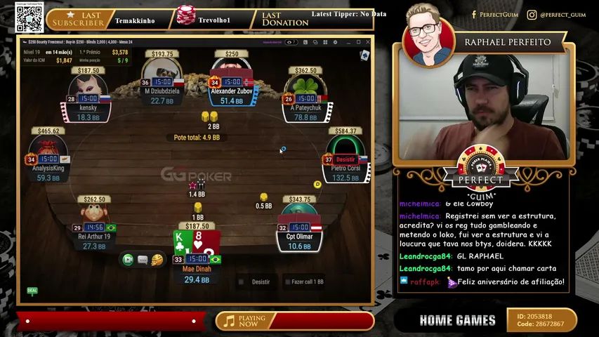 Mae_Dinah playing Poker - Live Casino Stream