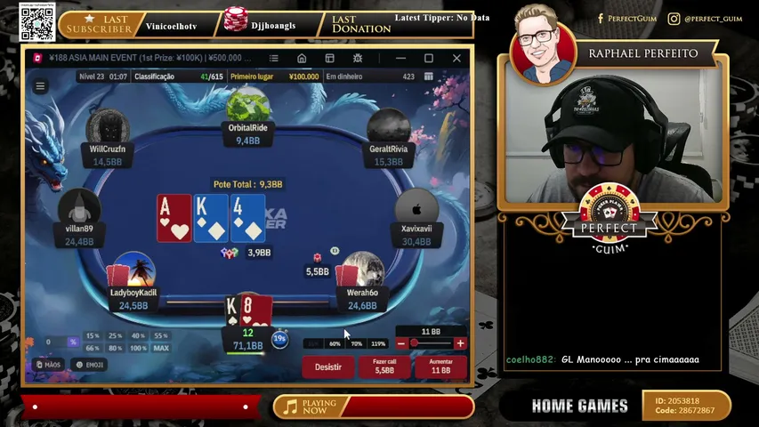 Mae_Dinah playing Poker - Live Casino Stream