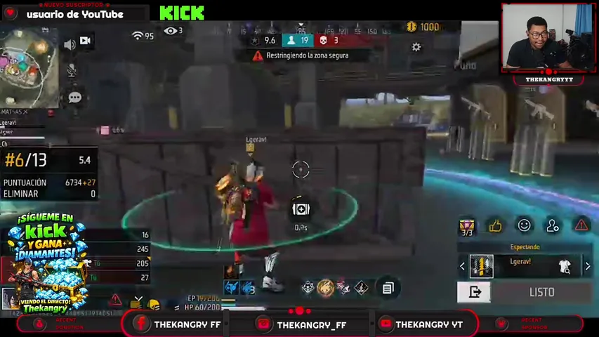 🔥¡PVP con Suscriptores En FREE FIRE 😱 - Thekangry YT