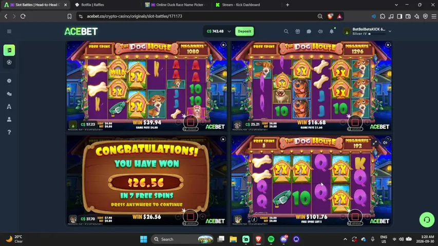 BotBoiBets playing Slots & Casino - Live Casino Stream