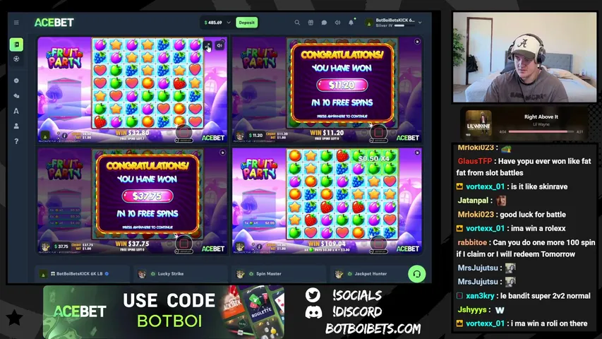 BotBoiBets playing Slots & Casino - Live Casino Stream