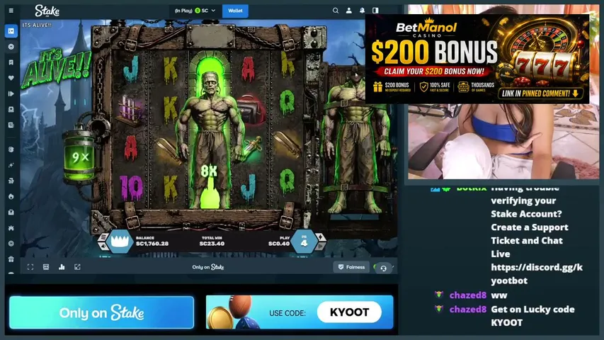 troyhawk669 playing Slots & Casino - Live Casino Stream
