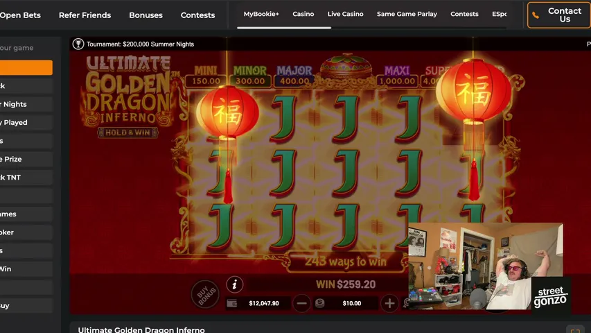 streetgonzo playing Slots & Casino - Live Casino Stream