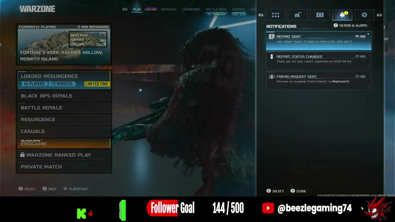 Beezlegaming74 live