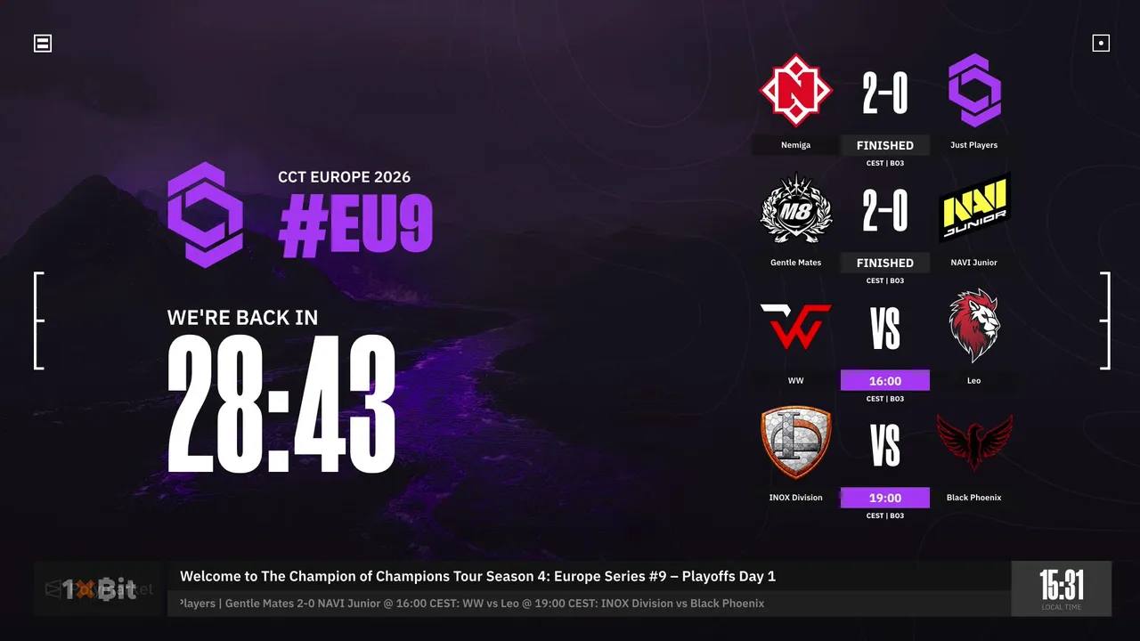 CCT 2026 Europe #9 - Playoffs Day 1