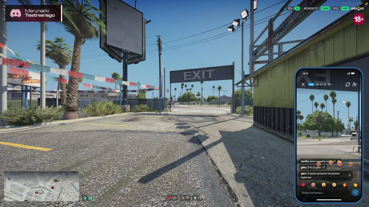Nopixel, a po restartach -Charles Cars by KOMYS - Intouch 2.0 !redragon #współpracareklamowa #+18
