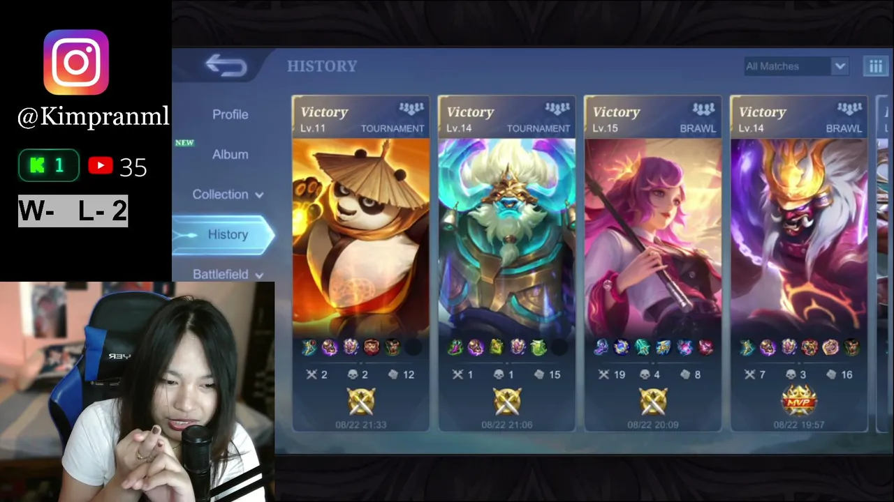 KimPran live