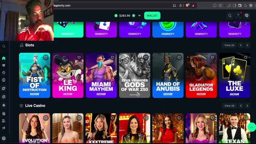 tiltedemvy playing Slots & Casino - Live Casino Stream