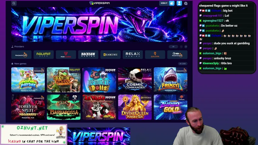 Ozhunt playing Slots & Casino - Live Casino Stream
