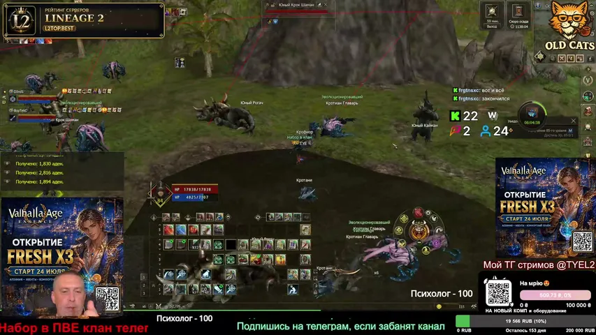 tye-ceo Lineage 2 stream image
