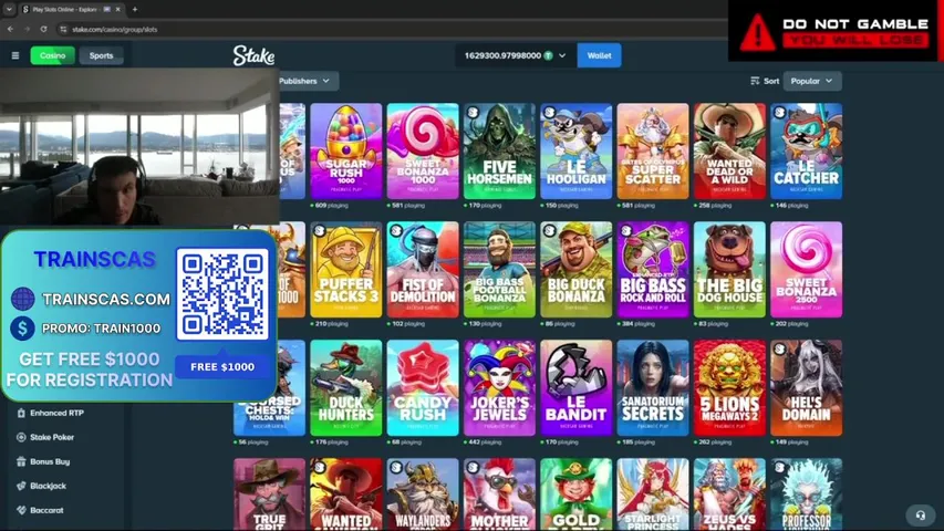 trainwrecsdkstv playing Slots & Casino - Live Casino Stream