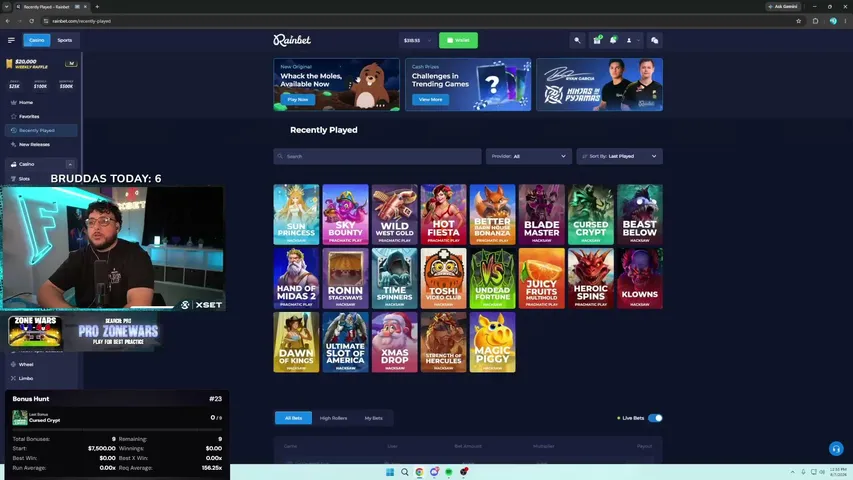 justdiamond87 playing Slots & Casino - Live Casino Stream