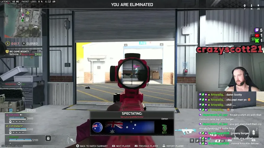 LATE NIGHTS WARZONE FIGHTS!