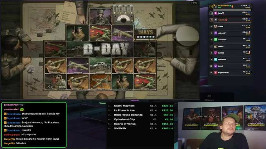 thejuusoshow playing Slots & Casino - Live Casino Stream