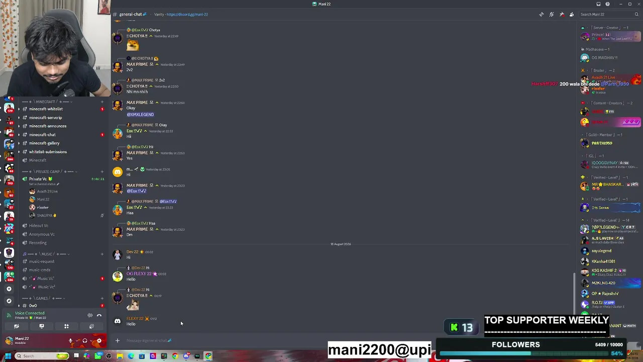 Mani22live