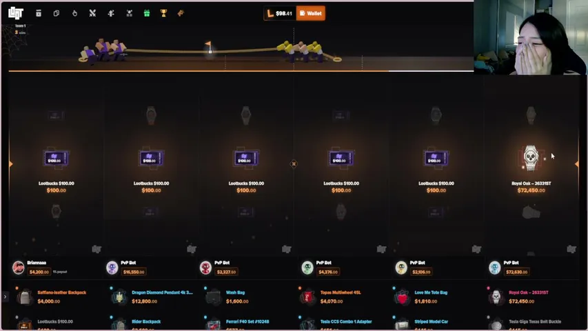brexee playing Slots & Casino - Live Casino Stream