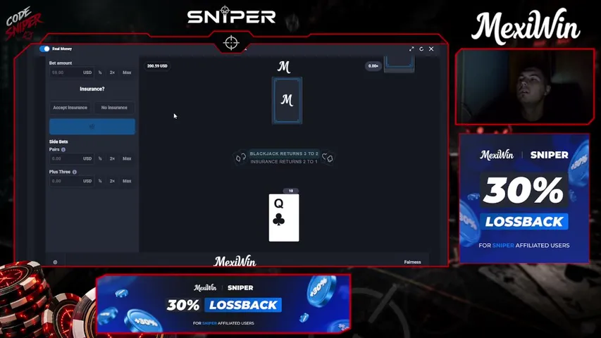 sniper playing Slots & Casino - Live Casino Stream