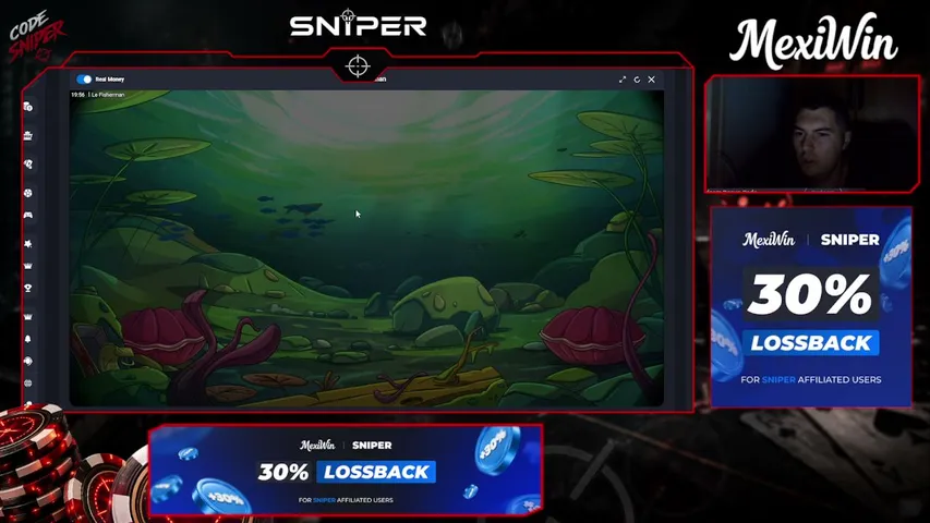 sniper playing Slots & Casino - Live Casino Stream