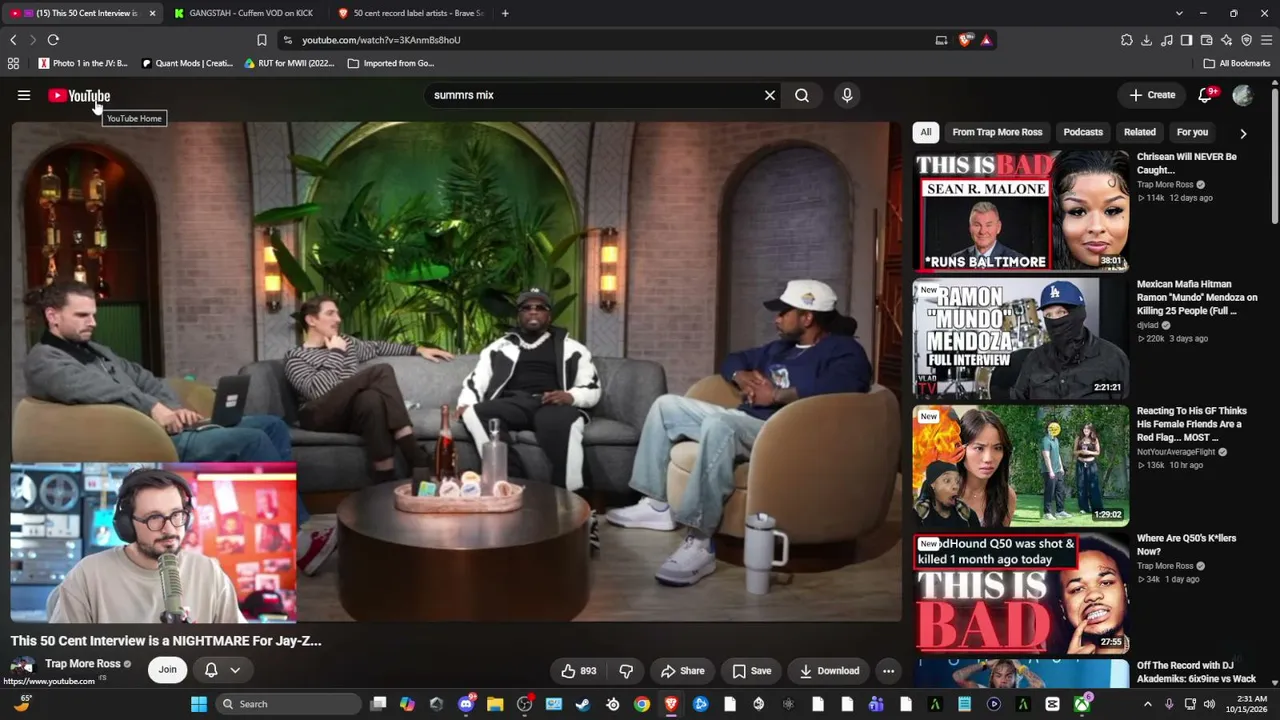 TylerVsEarth live