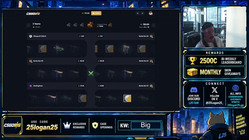 25logan25 playing Slots & Casino - Live Casino Stream