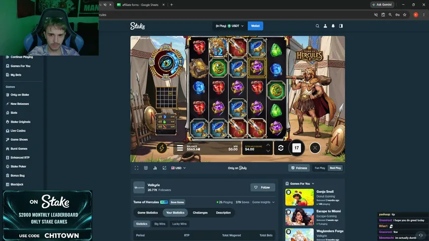 ChiTown_Chris playing Slots & Casino - Live Casino Stream