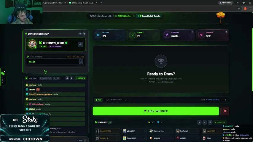 ChiTown_Chris playing Slots & Casino - Live Casino Stream