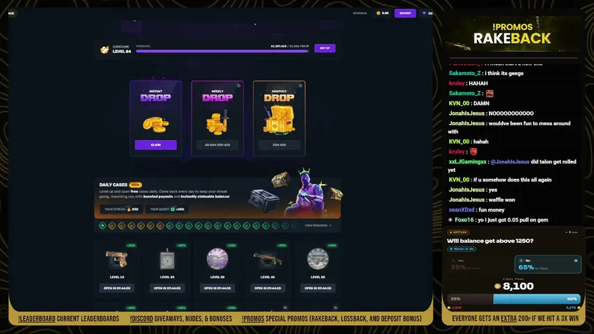 thekingzane playing Slots & Casino - Live Casino Stream