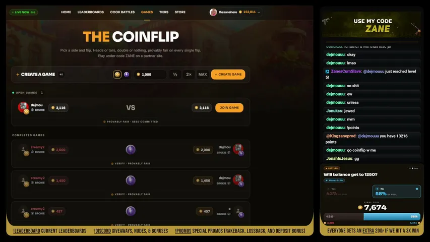 thekingzane playing Slots & Casino - Live Casino Stream