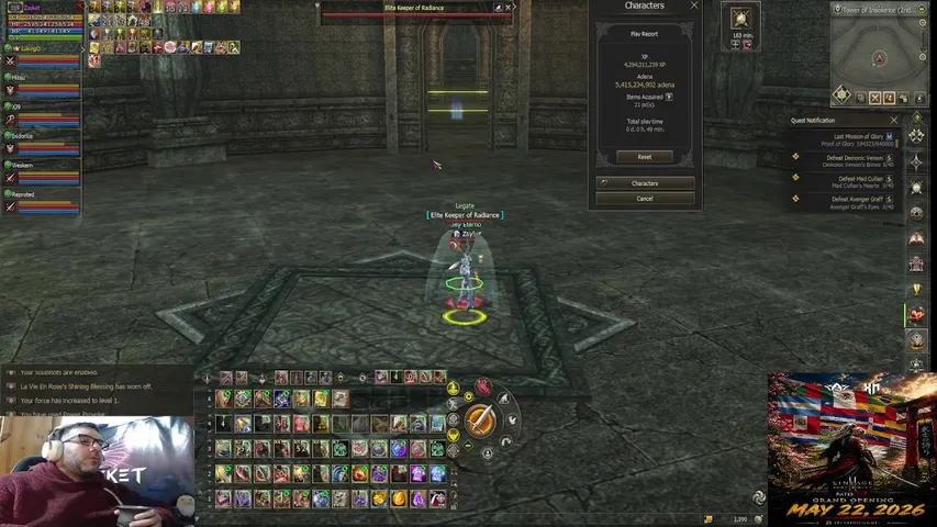 zaayket Lineage 2 stream image