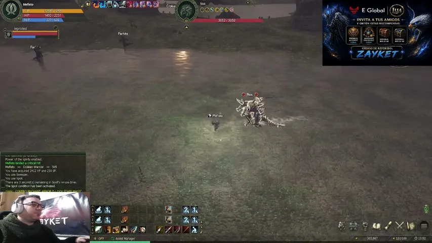 zaayket Lineage 2 stream image