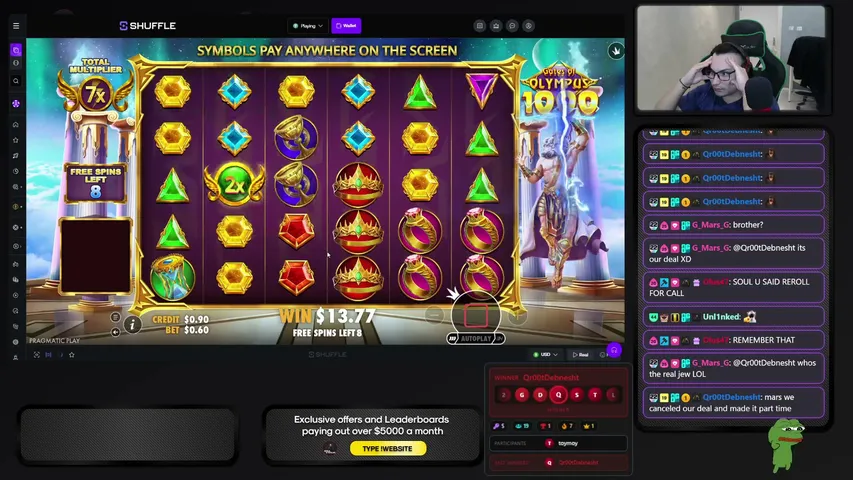soulstealer playing Celebrity Slot Machine - Live Casino Stream