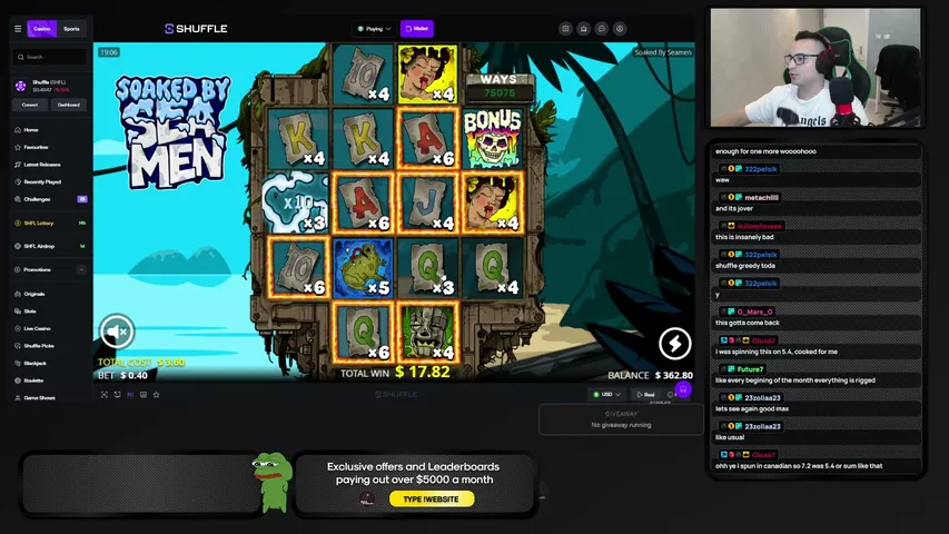 soulstealer playing Celebrity Slot Machine - Live Casino Stream