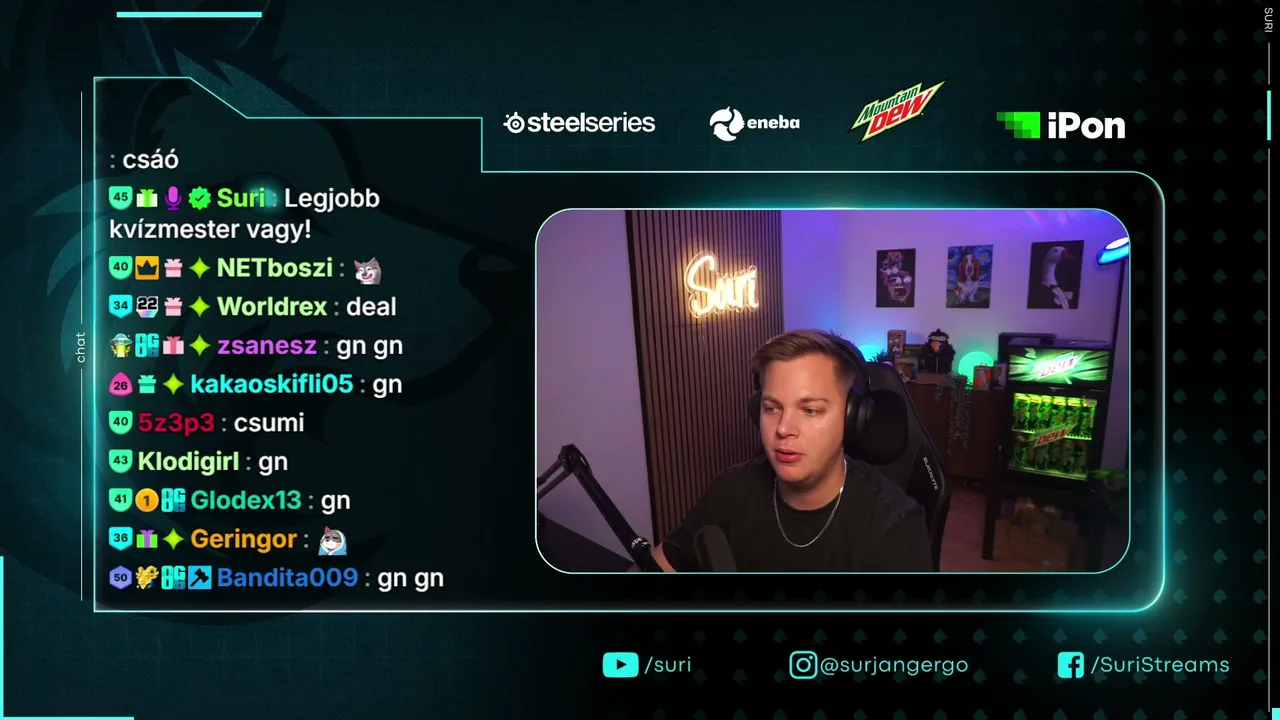 Suri live stream