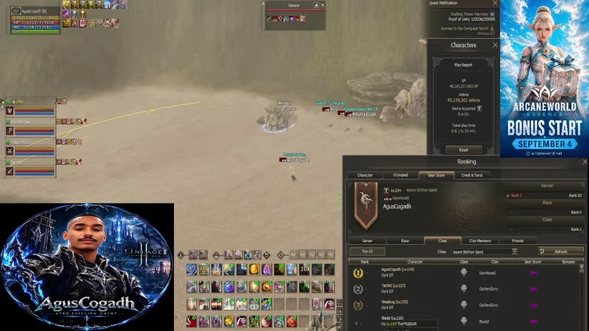 aguscogadh Lineage 2 stream image