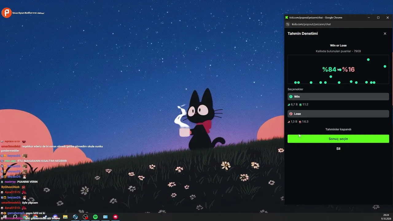 Peizann live stream