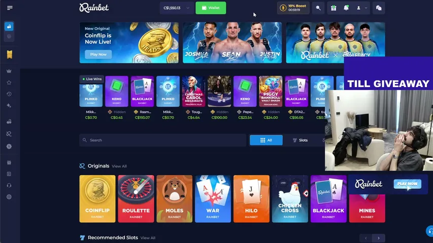 JabeCeleebas playing Slots & Casino - Live Casino Stream