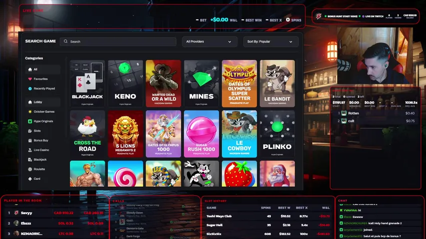 SavyyUG playing Slots & Casino - Live Casino Stream