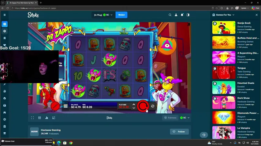 Misxery playing Slots & Casino - Live Casino Stream