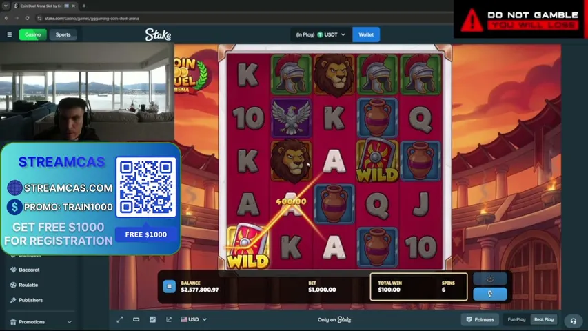 traibnwerreckstv playing Slots & Casino - Live Casino Stream