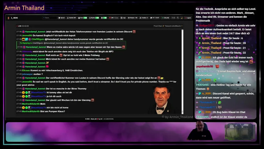 Live-Reaction auf einen Alki  [DE EN] [18+]🔞 [!info] 🇹🇭