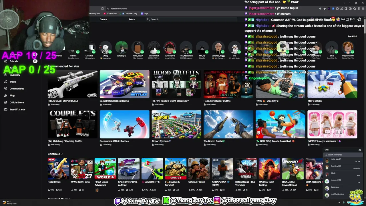YxngJayTv live