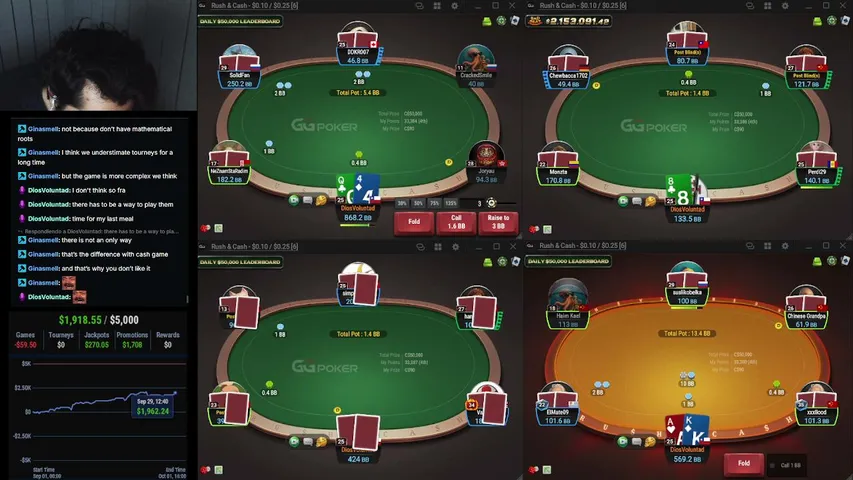 diosvoluntad playing Poker - Live Casino Stream