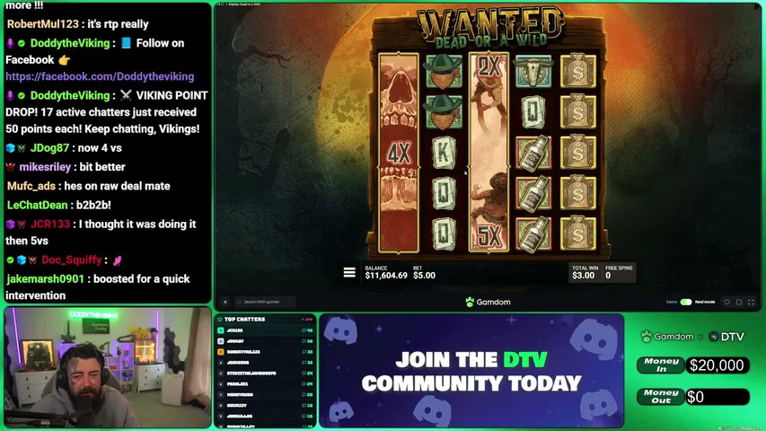 doddytheviking playing Slots & Casino - Live Casino Stream