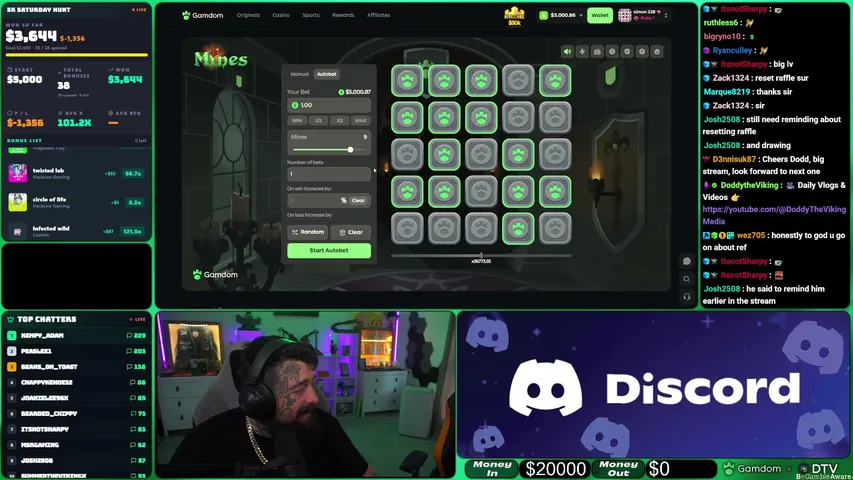 doddytheviking playing Slots & Casino - Live Casino Stream