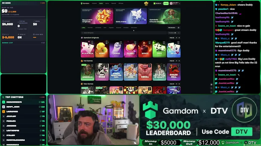 doddytheviking playing Slots & Casino - Live Casino Stream